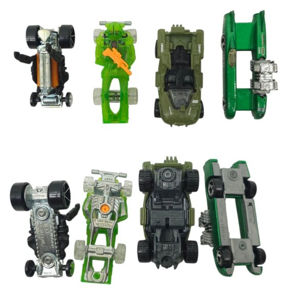 Hot Wheels Dragtor Zombot Halo UNSC Warthog Double Vision Diecast 1:64 Lot Of 4 - Picture 10 of 10